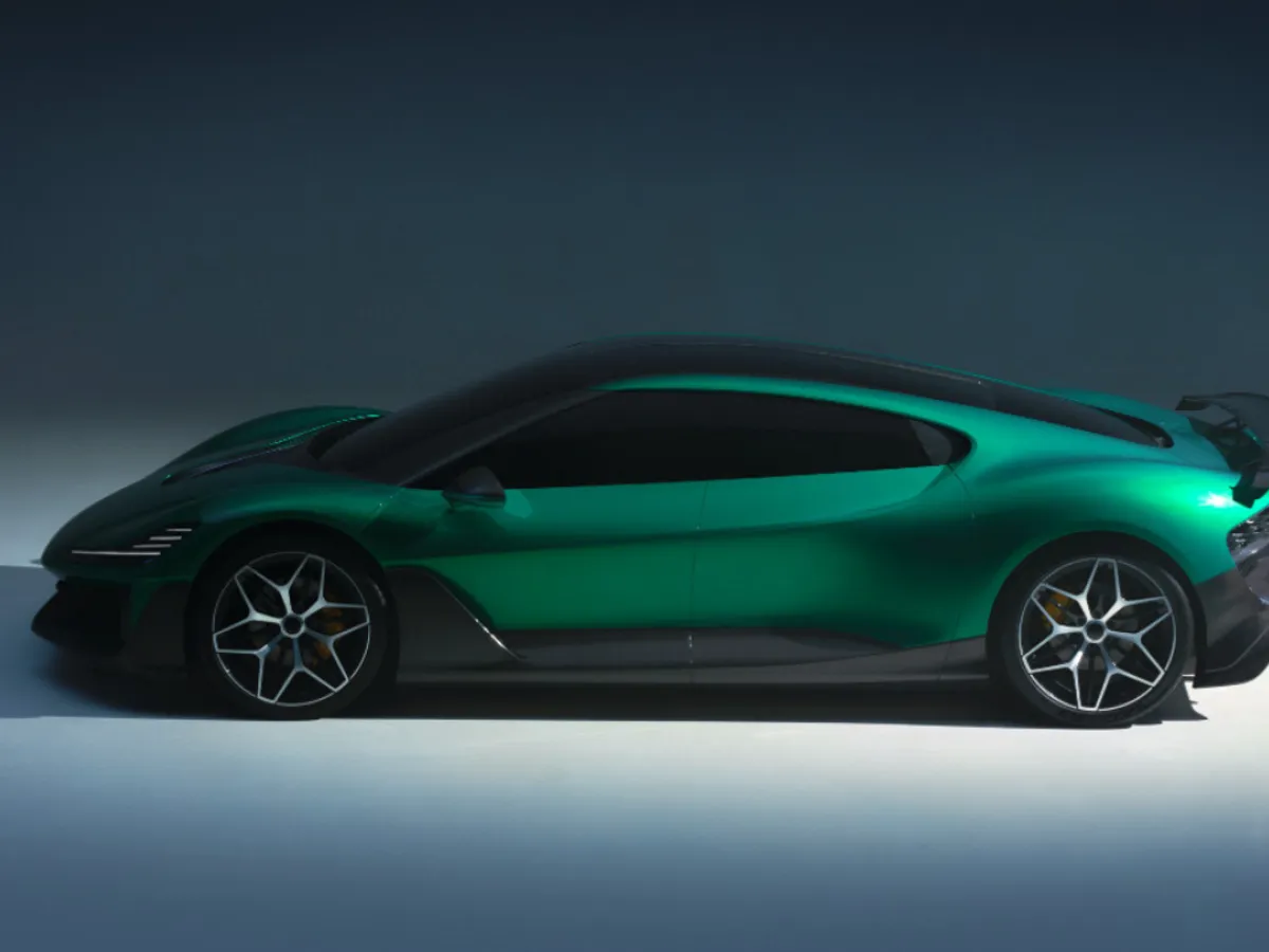 Conceptul de supercar electric al producătorului de aspiratoare Dream - Foto: Dream