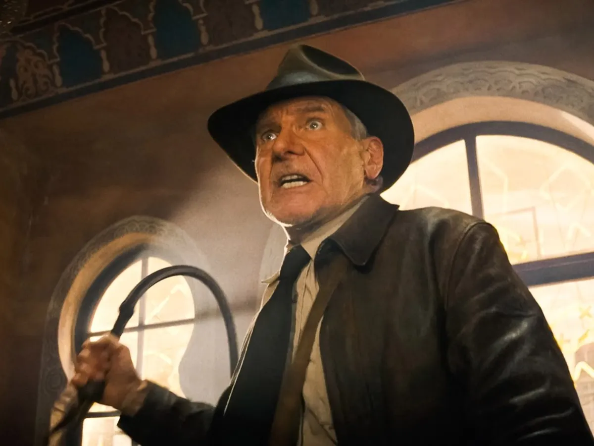 Harrison Ford, într-o scenă din ultimul film Indiana Jones Foto: profimediaimages.ro