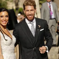 Sergio Ramos, cu mireasa sa. Foto Digisport