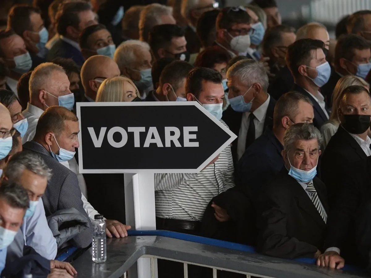 Poliţia Capitalei a sancţionat firma de pază de la Congresul PNL cu o amendă de 5.000 de lei. / Foto: Inquam Photos / Octav Ganea