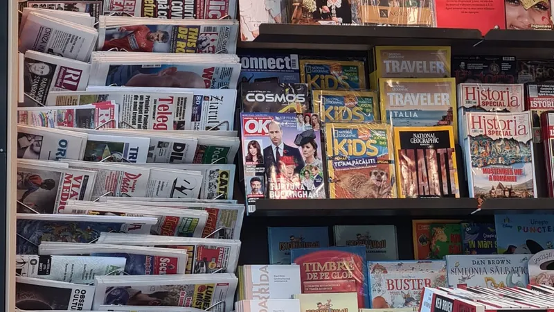 REPORTAJ Cine mai merge la chioșcul de ziare și ce mai cumpără. Foto Newsweek România