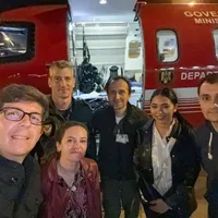 Un bărbat din Brăila şi o femeie din Buzău s-au născut a doua oară prin transplant Foto: Facebook/IGAV