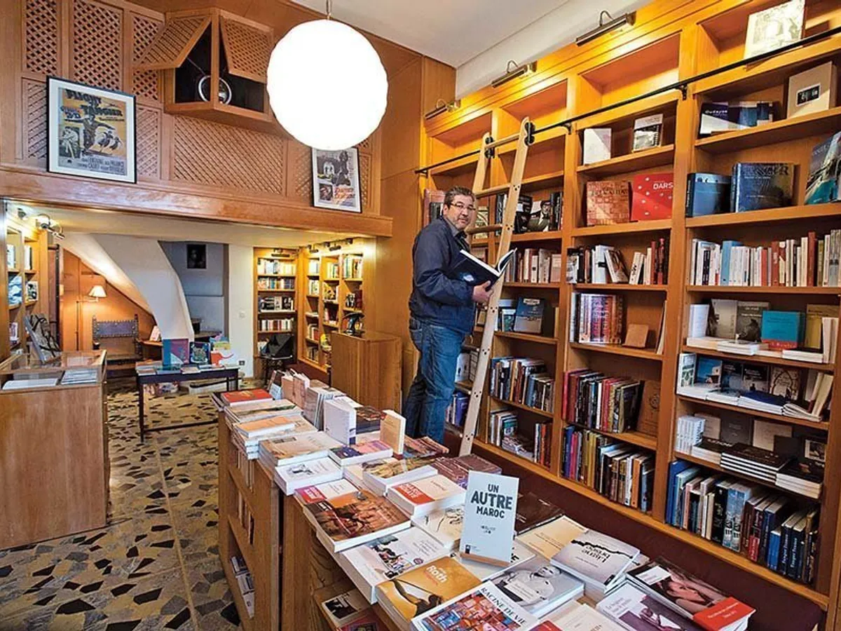 Librairie des Colonnes, Tanger, Maroc