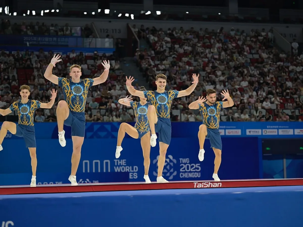 Argint și bronz pentru România, la Jocurile Mondiale de la Chengdu. La ce discipline am performat? - Foto: Facebook / Federația Română de Gimnastică