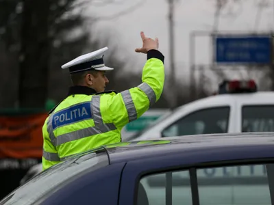 Trafic restricţionat pe DN 1. Doi copii au fost răniţi într-un accident la Otopeni FOTO Inquam Photos / Adel Al-Haddad