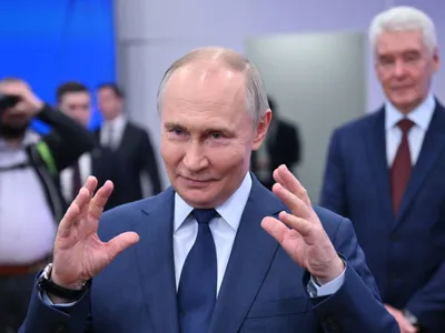 Putin la Universitatea Bauman - FOTO Profimedia images