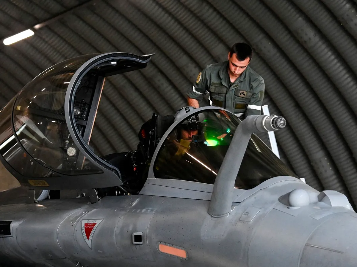 Avioane franceze Rafale și F 16 belgiene operează deasupra Mării Negre - Foto: Profimedia Images (imagine cu rol ilustrativ)