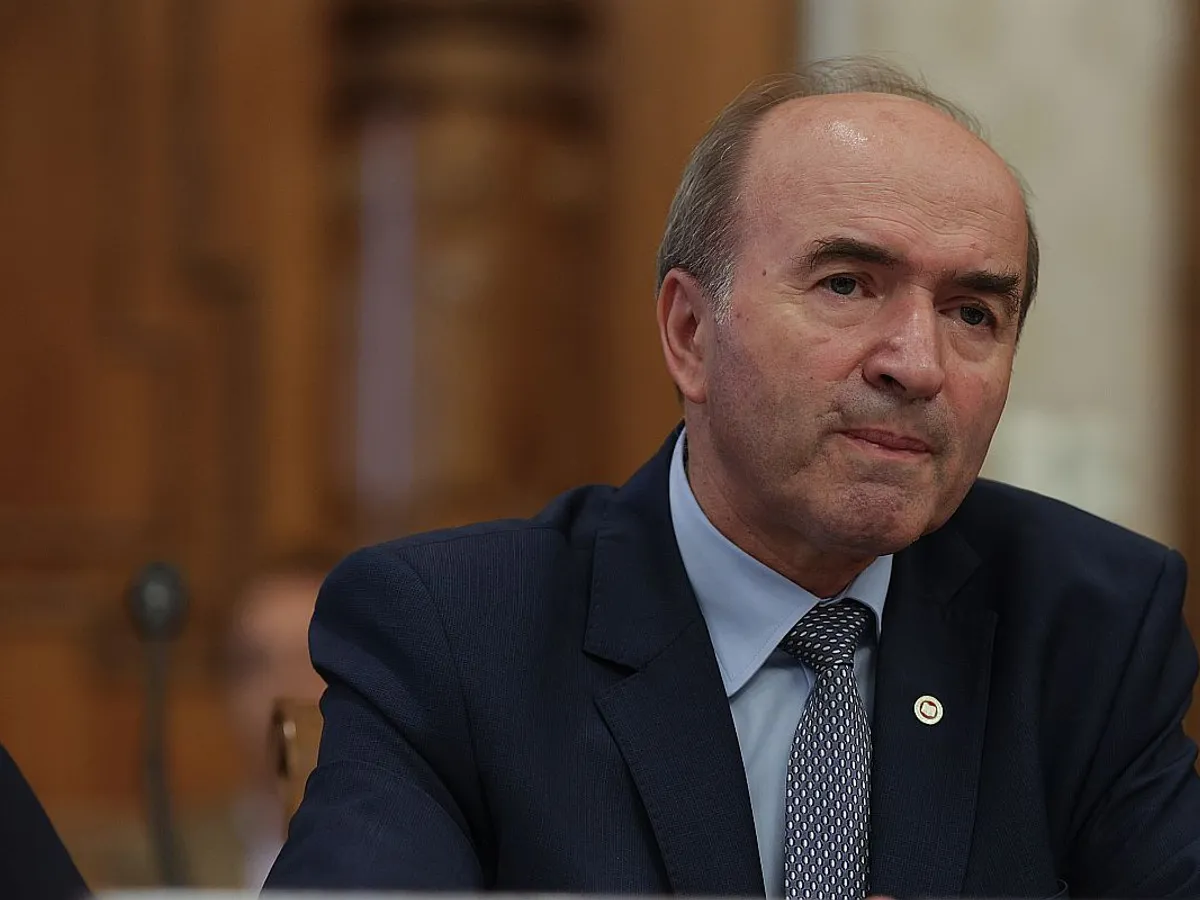 Tudorel Toader, la dezbaterea "Pactul pe Justiţie" - Foto: INQUAM PHOTOS/George Călin