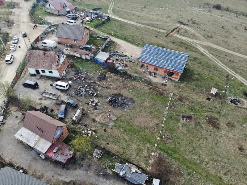 &bdquo;Războiul&rdquo; dronelor &icirc;mpotriva arderilor și depozitelor ilegale de deșeuri - Foto: Facebook / Garda de Mediu Sălaj