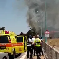 Rachete lansate din Liban asupra Israelului, care a ripostat cu focuri de artilerie/FOTO: timesofisrael.com