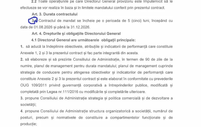 Contracul lui Dinculescu - Foto: STB
