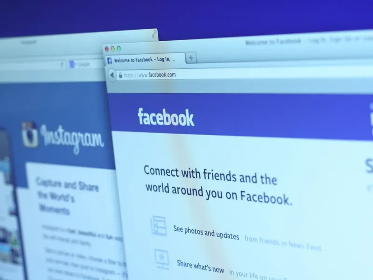 Platformele sociale Meta, Facebook şi Instagram - Foto: Profimedia Images
