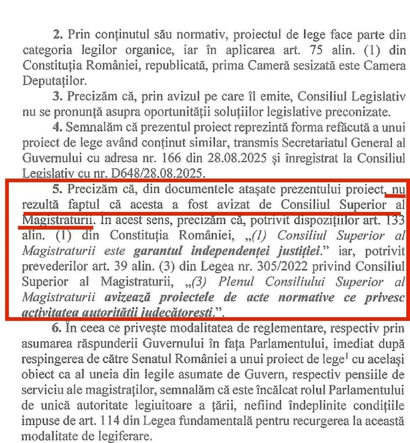 text pensii speciale