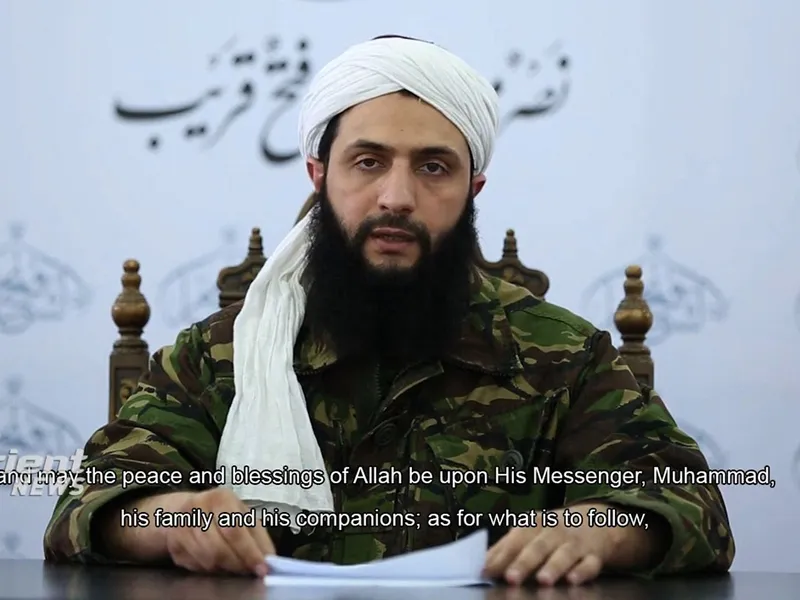 Ahmed al-Sharaa când se numea Jolani și era lider al Frontului Nusra - Foto: Profimedia Images
