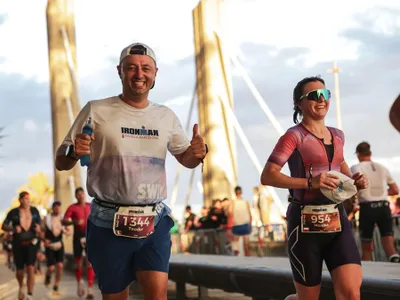 Medicul oftalmolog Teodor Hohoș  participă la comeptiții Iron Man Foto: NWR