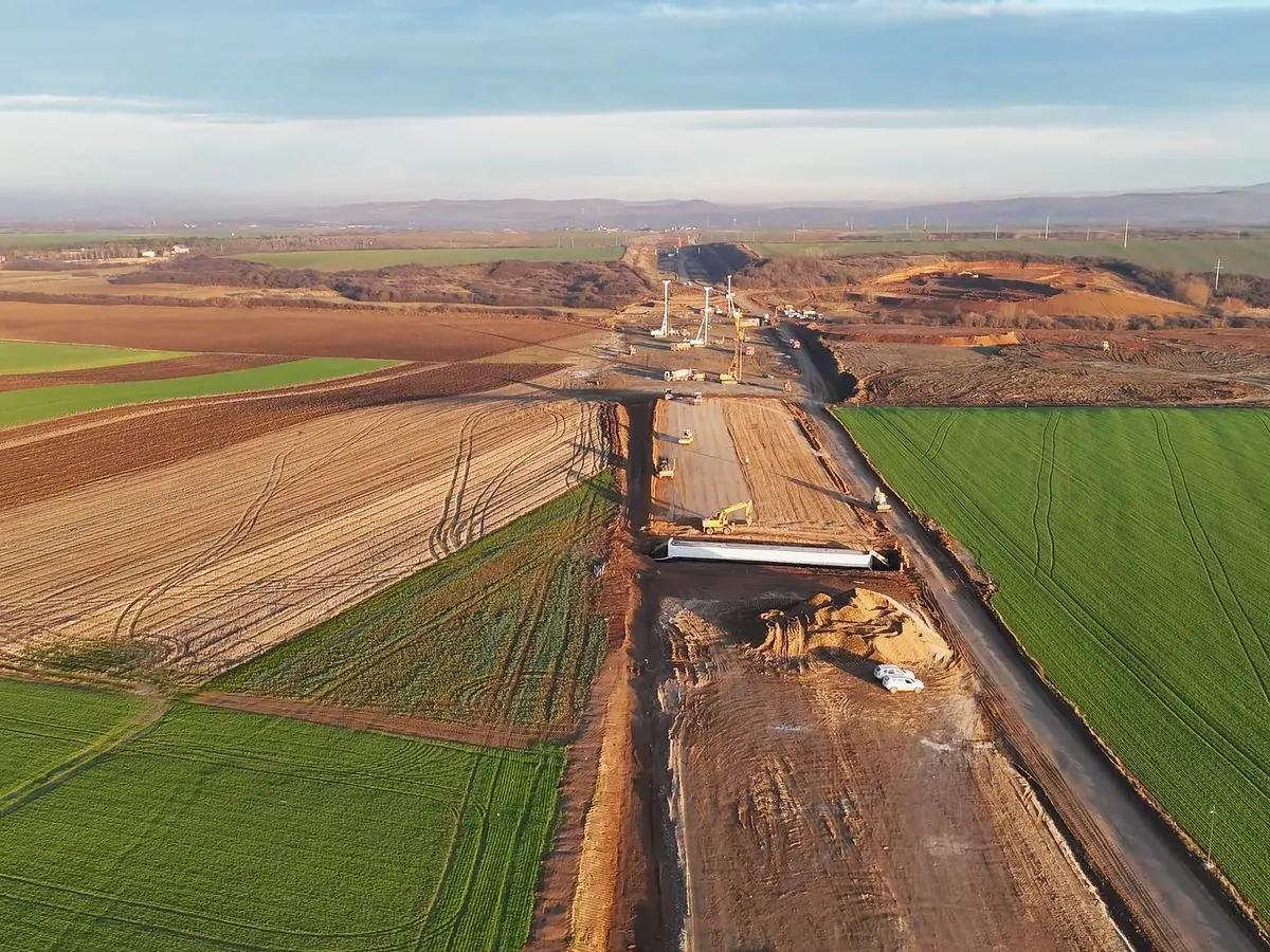 Ciotul Biharia – Chiribiș al Autostrăzii Transilvania - Foto: Facebook / Asociația Pro Infrastructură