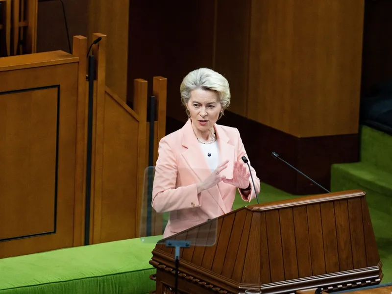 Ursula von der Leyen: „Europa nu va accepta niciodată ca Rusia să îi ameninţe securitatea” - FOTO: Profimedia Images