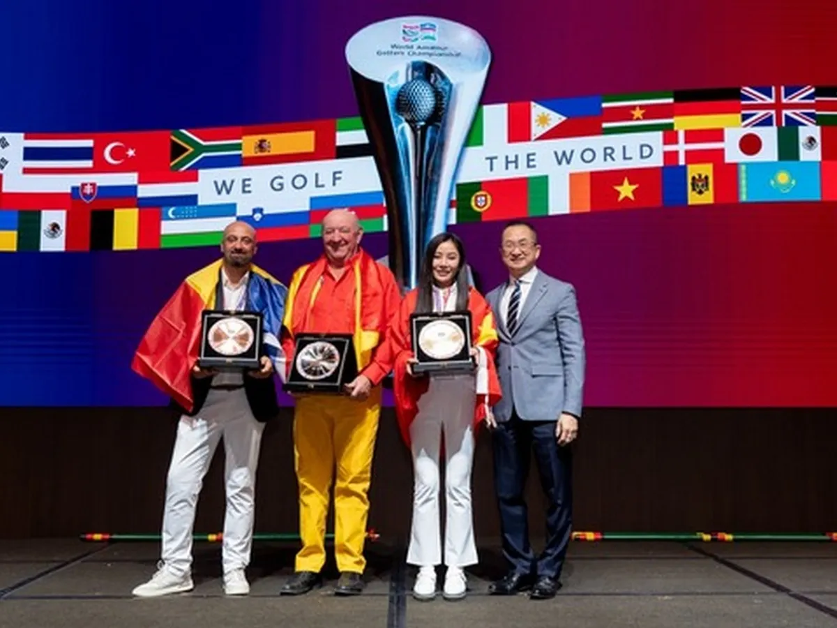 În premieră, un român a câștigat o medalie la Campionatul Mondial de Golf pentru amatori