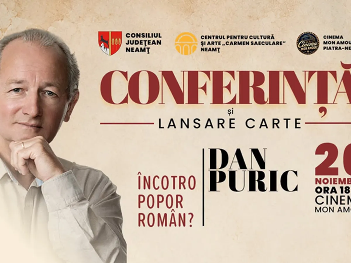 Conferință Dan Puric - Foto: vremea
