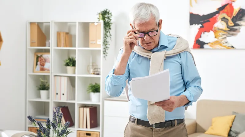 Pensionar care citește Foto: Freepik (rol ilustrativ)