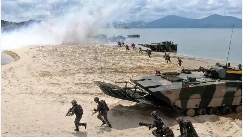 Taiwanul învață de la Ucraina cum să se apere de o invazie a Chinei/foto: xinhua