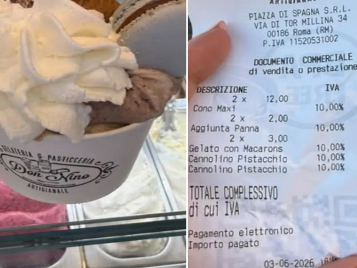S-a întâmplat la Roma. Doi turiști au plătit 44 de euro pentru două înghețate