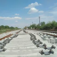 Tronson de 33 km de cale ferată, modernizat de 19 miniștri. Foto Club Feroviar