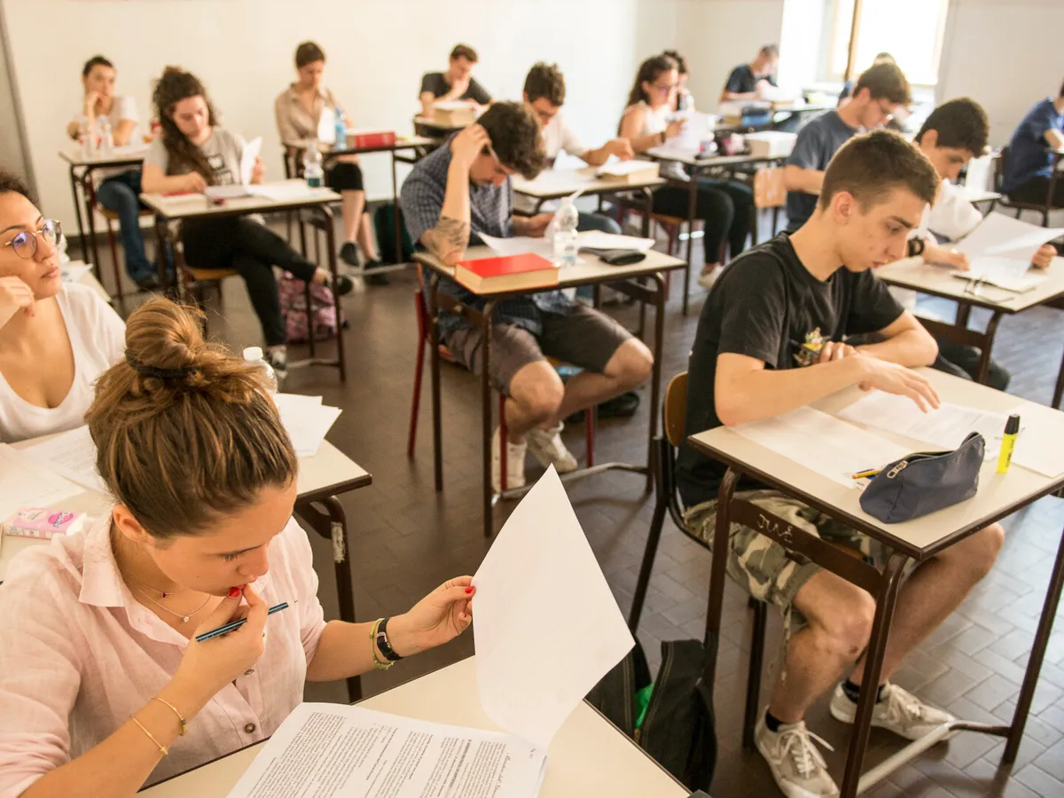 Elevi care susțin examen Foto:  Shutterstock (rol ilustrativ)