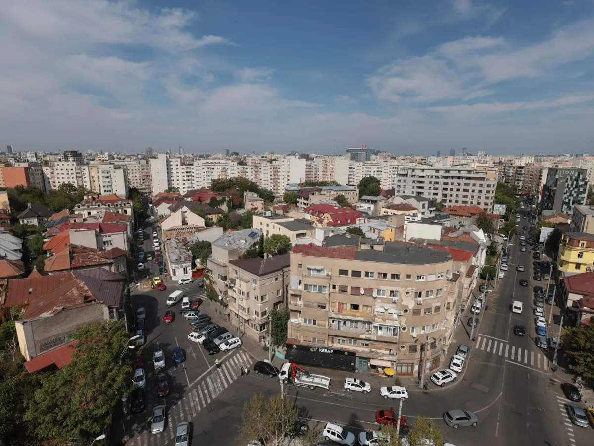 Bucureştiul văzut din Foişorul de Foc - Foto: INQUAM PHOTOS/George Călin