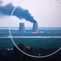 Pericol nuclear? Incendiu, la turnul de răcire al centralei atomice de la Zaporojie, ocupată de ruși - Foto: Profimedia Images - Imagine cu rol ilustrativ