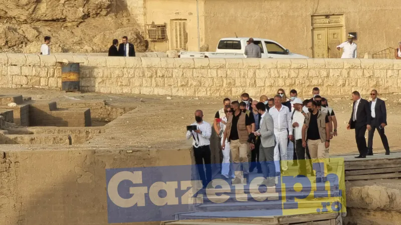 Iohannis in Egipt Foto: Gazeta de Prahova