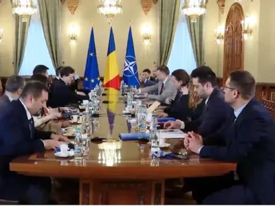 Magistrați veniți la consultări la Palatul Cotroceni - Foto: captură video Administrația Prezidențială