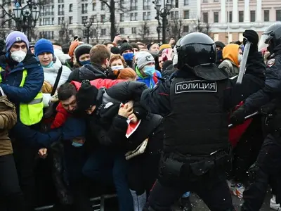 Proteste la Moscova/FOTO: Sputnik