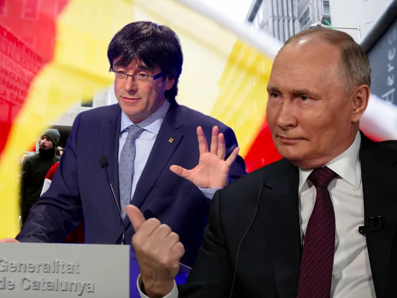 „Caracatița” spionilor lui Putin din anturajul lui Puigdemont. Planul destabilizării democrației UE - Foto: Profimedia images