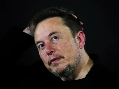 Fotografie de arhivă din 2 noiembrie 2023 cu Elon Musk - Foto: Profimedia Images