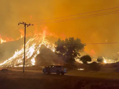 Un nou incendiu masiv a izbucnit în Los Angeles. Sunt pagube uriașe: "E iadul pe pământ aici" - Foto: X/ @AutismCapital