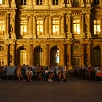După turnul Eiffel, a venit rândul palatelor Luvru şi Versailles să devanseze stingerea iluminatului - Foto: Profimedia Images