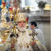 Pavel, șeful Bisericii Ortodoxe Belaruse/FOTO: belarusfeed.com
