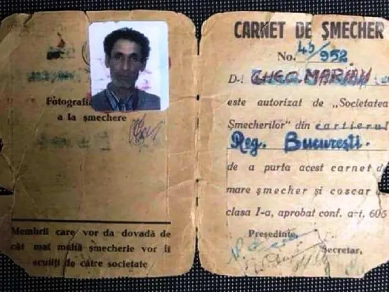 Cine putea avea „carnet de șmecher” în România - Foto: Facebook/Istoria pe răzătoare