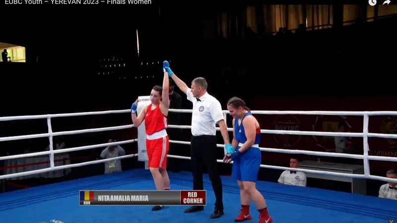 Amalia Niţă - Foto: Facebook/Federația Română de Box
