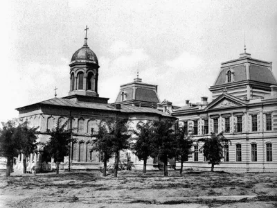 Spitalul Colțea în secolul XIX - Foto: revistatimpul.ro