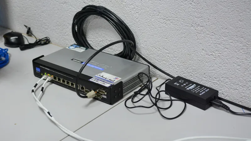 Un banal router care, atunci când este scos din uz nu este ”curățat” de datele pe care le conține, poate genera breșe masive de securitate cibernetică - Foto: Profimedia Images