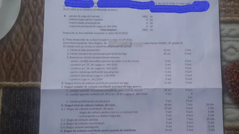 A trecut la o pensie limită de vârstă de 3.400 lei și a scăpat de 21% penalizare. Câți ani a muncit? - Foto: Freepik
