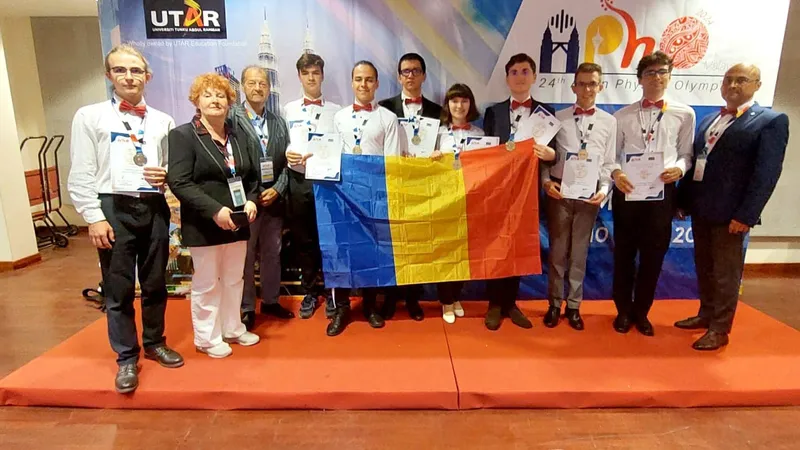 Elevii români scriu istorie la Olimpiada Asiatică de Fizică: 5 medalii de AUR și 2 de ARGINT - Foto: Facebook/Ligia Deca