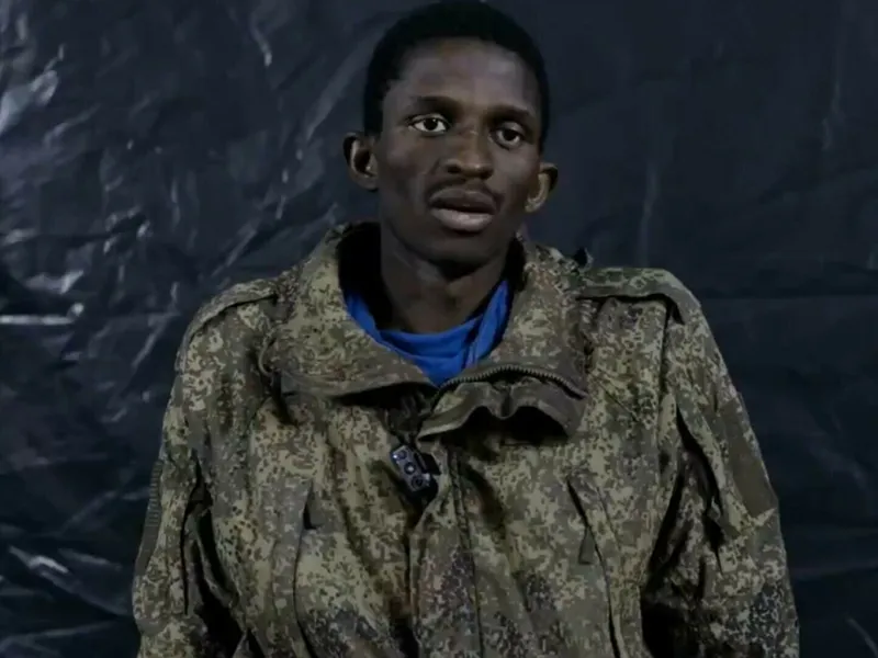 Mai mulți africani sunt recrutați de Rusia pentru locuri de muncă. La final ajung să lupte pe front Foto:  Twitter captură video