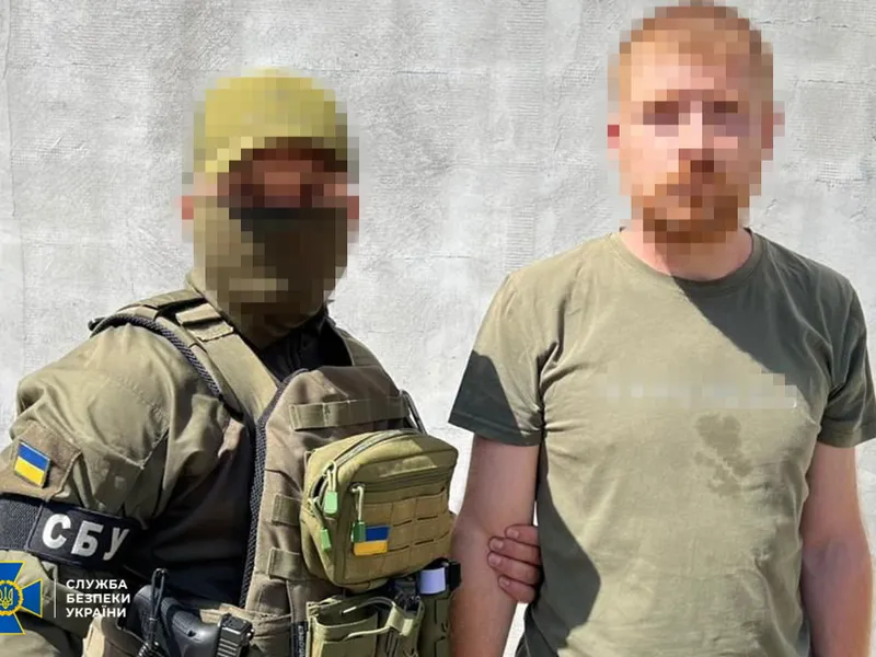 Serviciul de Securitate al Ucrainei a prins un spion care lucra pentru Rusia. Se plănuiau sabotaje - FOTO SBU