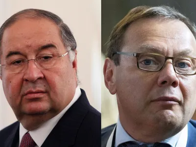 Oligarhii scăpaţi de sancţiuni: Alolisher Usmanov şi Mikhail Fridman - Foto: Profimedia Images