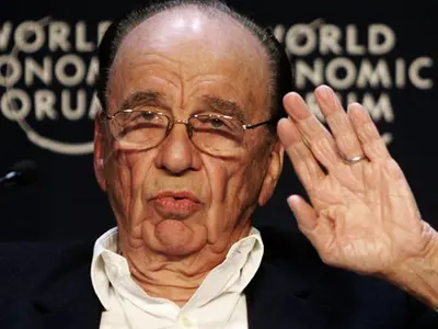 Rupert Murdoch a recunoscut că Fox News a susținut minciuni despre alegerile aşa-zis furate din 2020 - Foto: Flickr/World Economic Forum