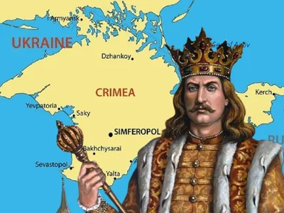 Crimeea, „mărul discordiei” între Ucraina și Rusia, apărată de Ștefan cel Mare - Foto: colaj Newsweek