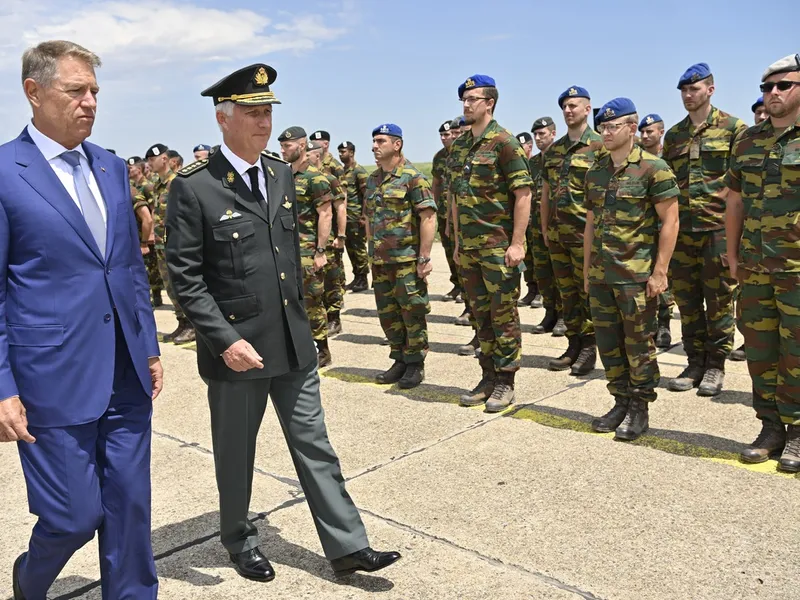 Klaus Iohannis anunță o suplimentare a forțelor NATO pe teritoriul României - FOTO: Profimedia